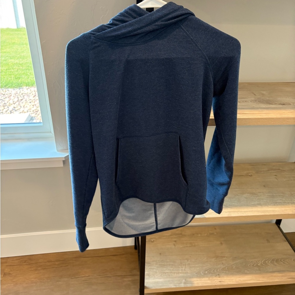 Navy Blue Hooded Bauer Hockey Sweatshirt